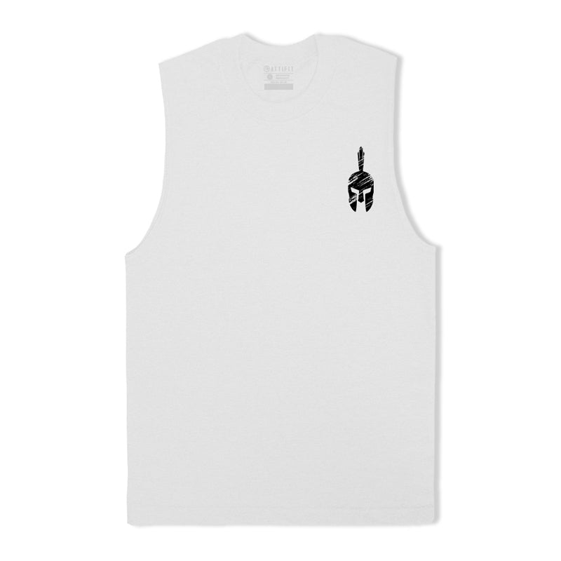 Cotton Spartan Graphic Tank Top