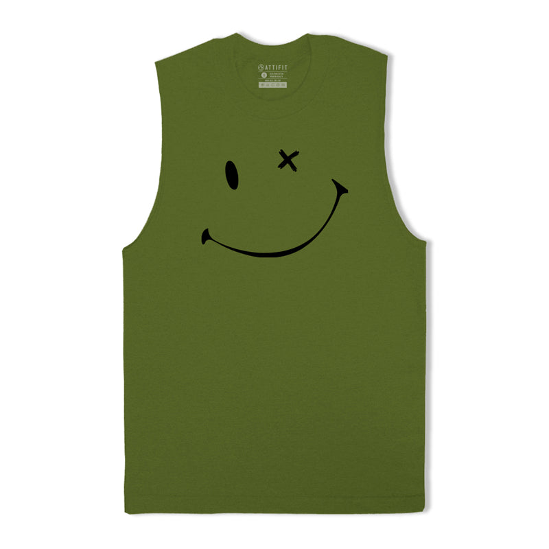 Cotton Smile Workout Tank Top