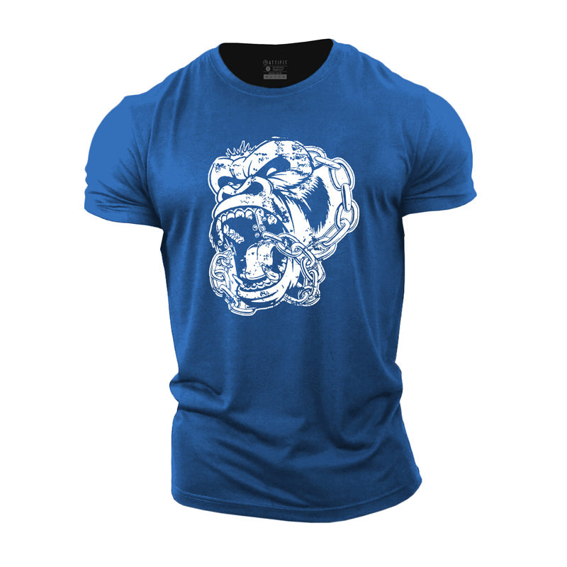 Cotton Gorilla Graphic Men's T-shirts