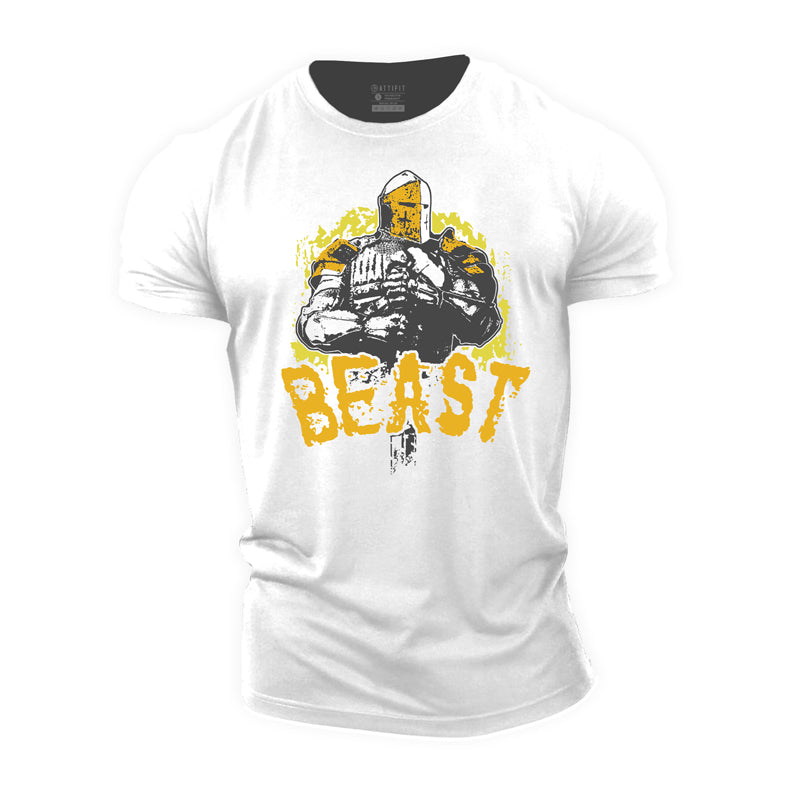 Cotton Beast Graphic Men's T-shirts