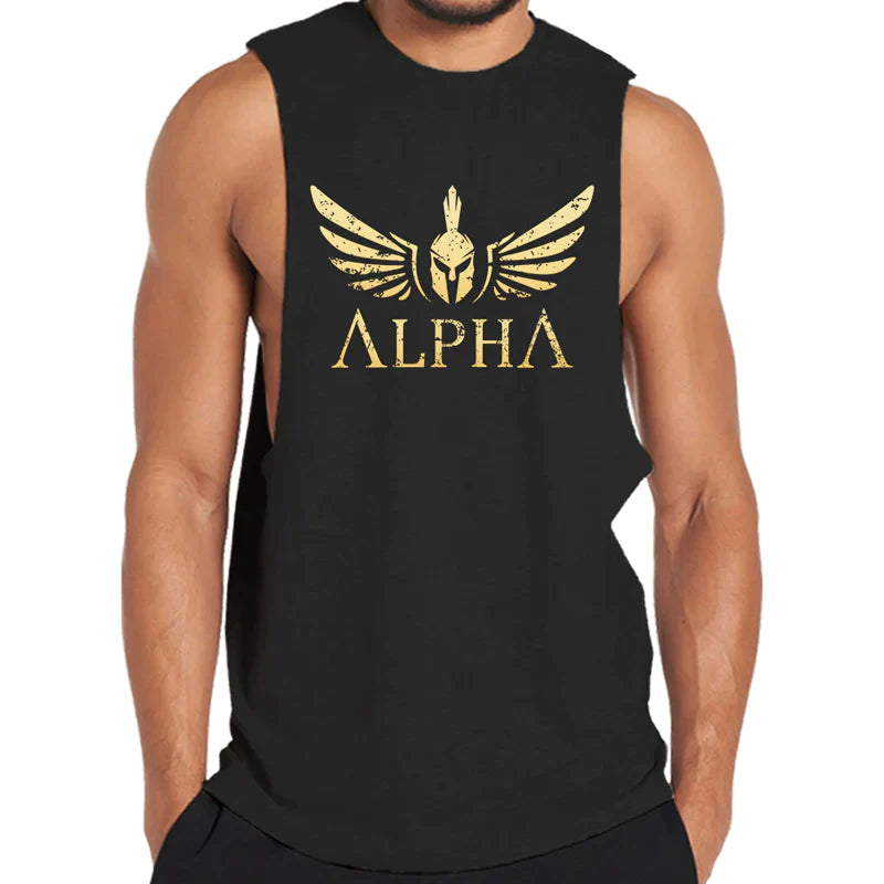 Cotton Alpha Men's Tank Top