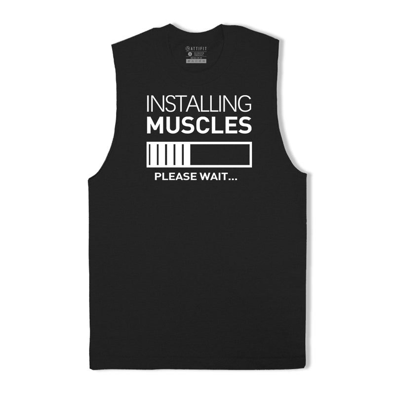 Cotton Muscle Loading Workout Tank Top