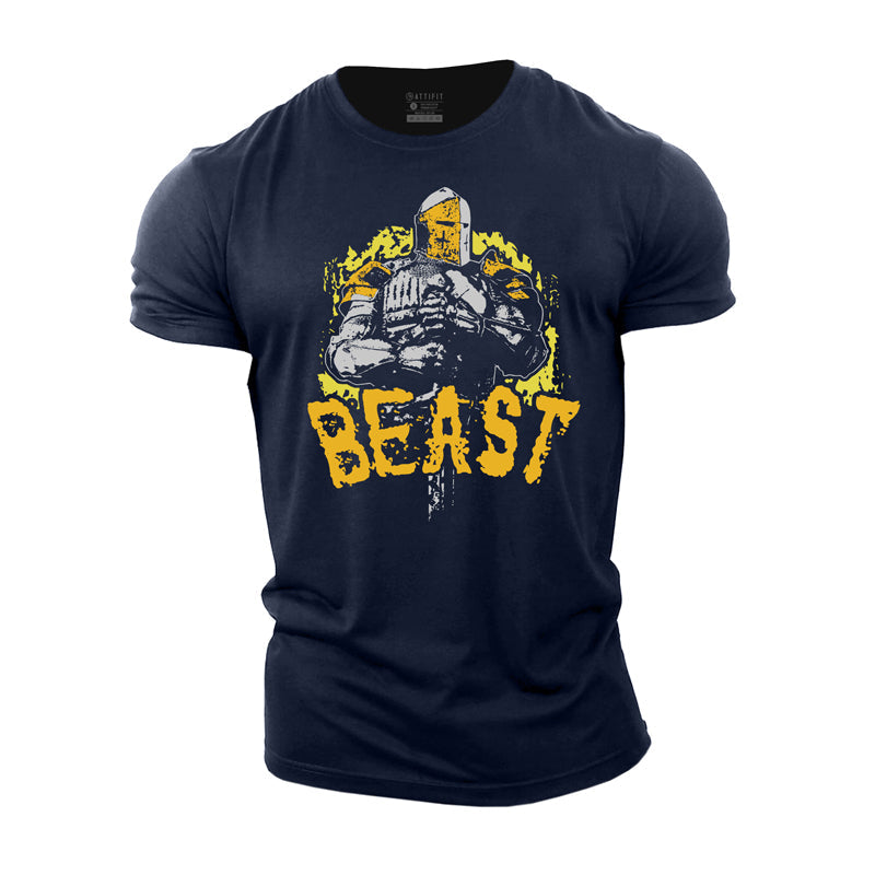 Cotton Beast Graphic Men's T-shirts